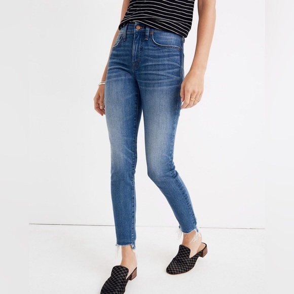 Madewell Denim - Madewell 9" High-Rise Skinny Crop Jeans